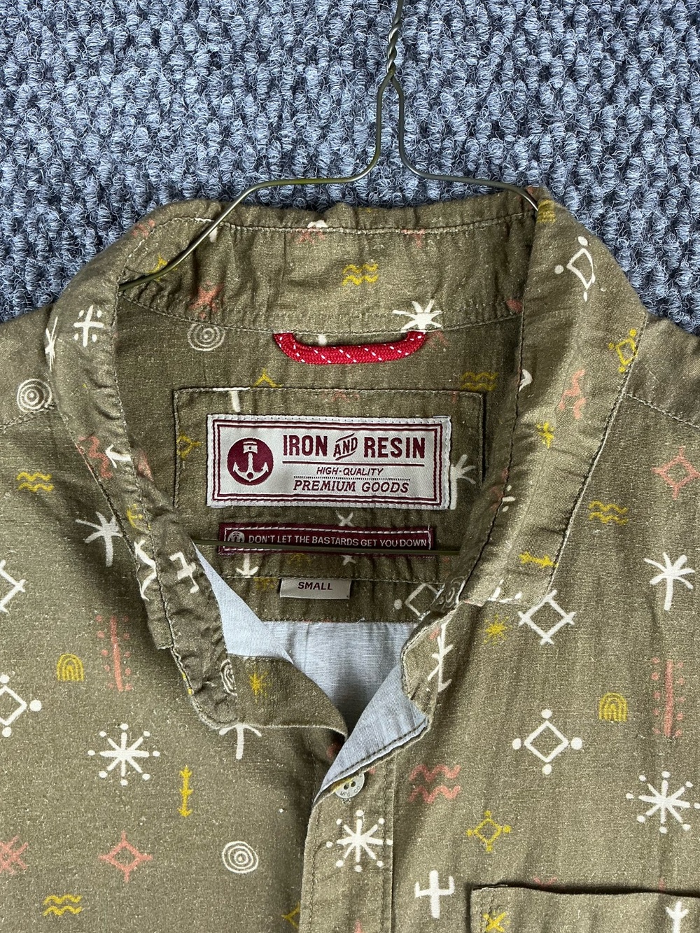 Iron And Resin X Anthony Faucheux SS23 Collaboration Poeth Shirt, Size Small - Picture 3 of 6